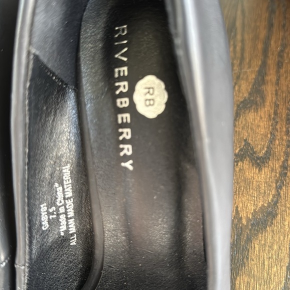 🔵 Riverberry Black Pumps Size 7.5 - Picture 3 of 7